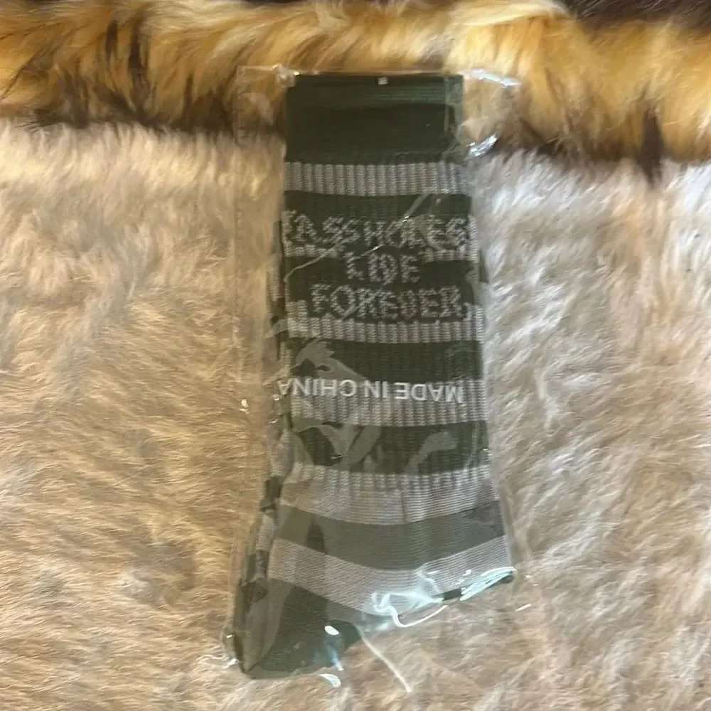 Assholes live forever socks OS (6035) NEW